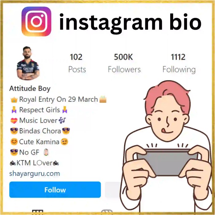 Cara Membuat Bio Instagram Tebal